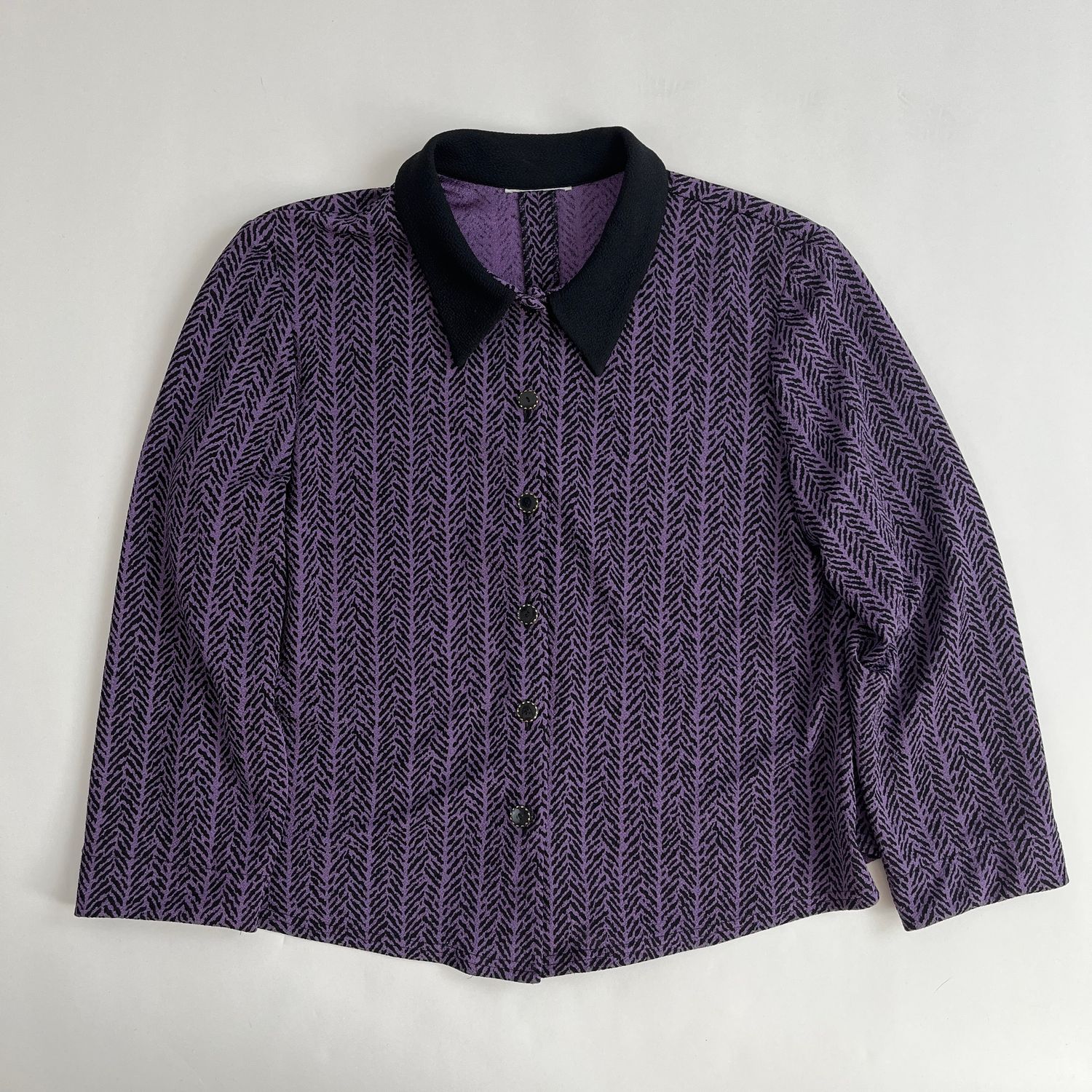 Purple Button down