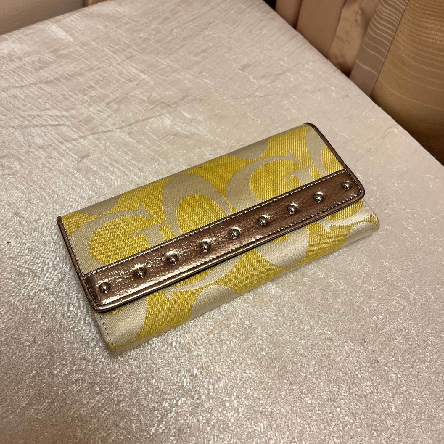 Yellow G Wallet