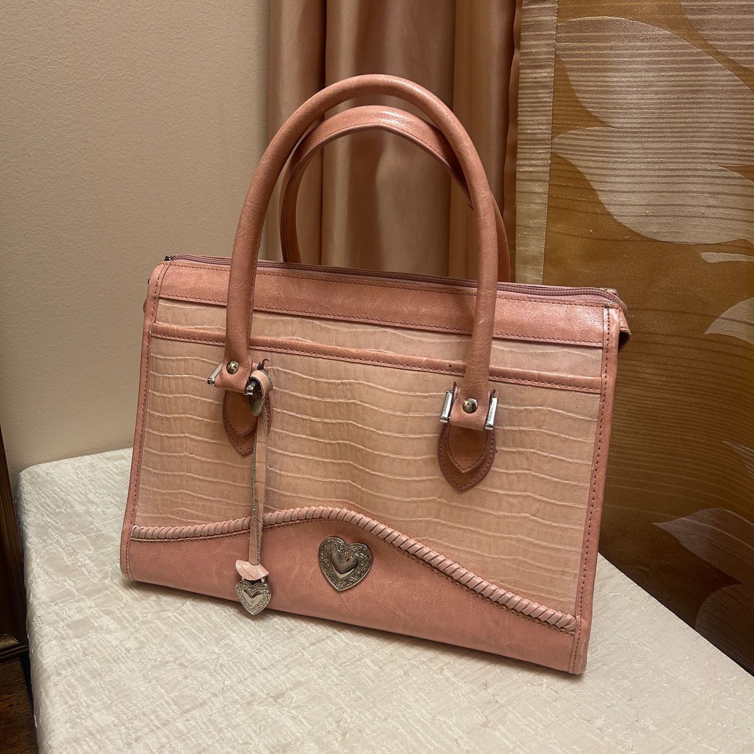 Pink Heart Bag