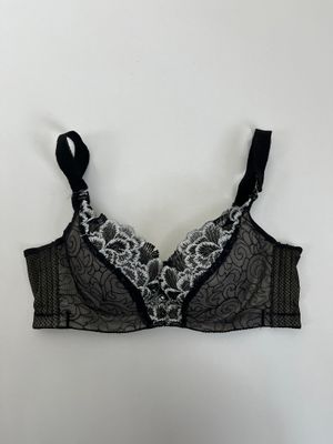 Black Lace Bra