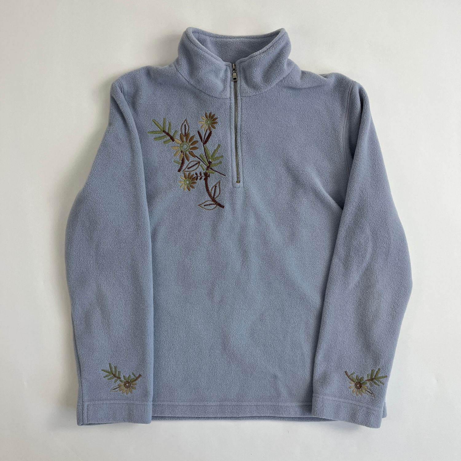 Blue Flower Fleece