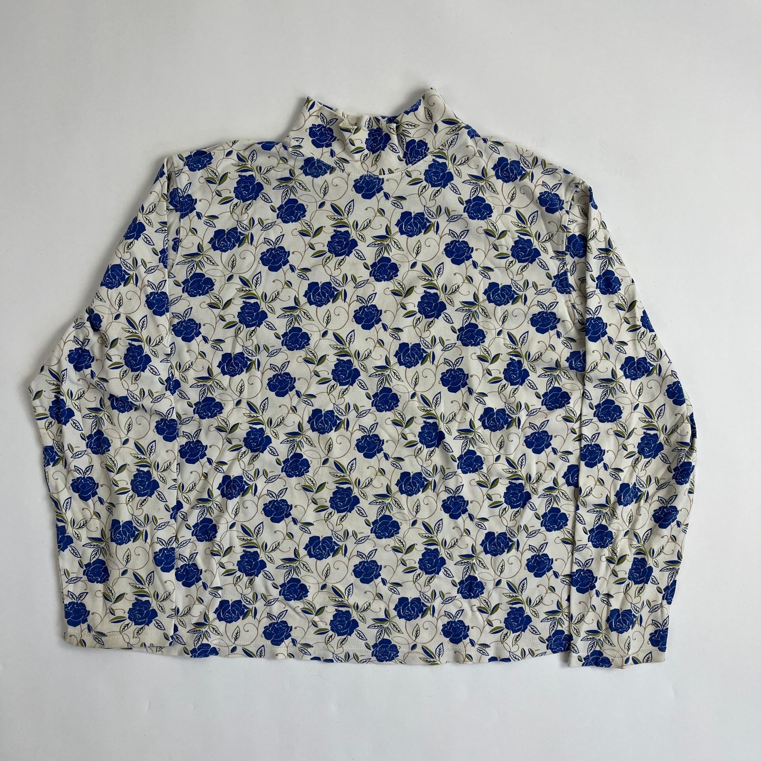 Blue Rose Turtleneck