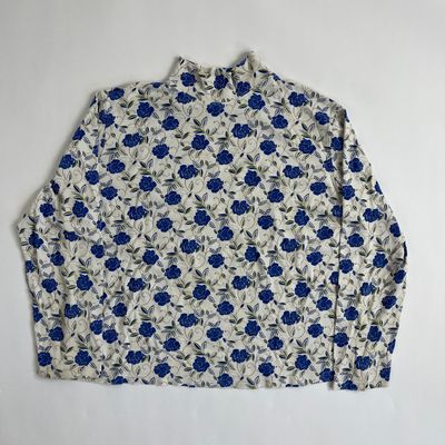Blue Rose Turtleneck