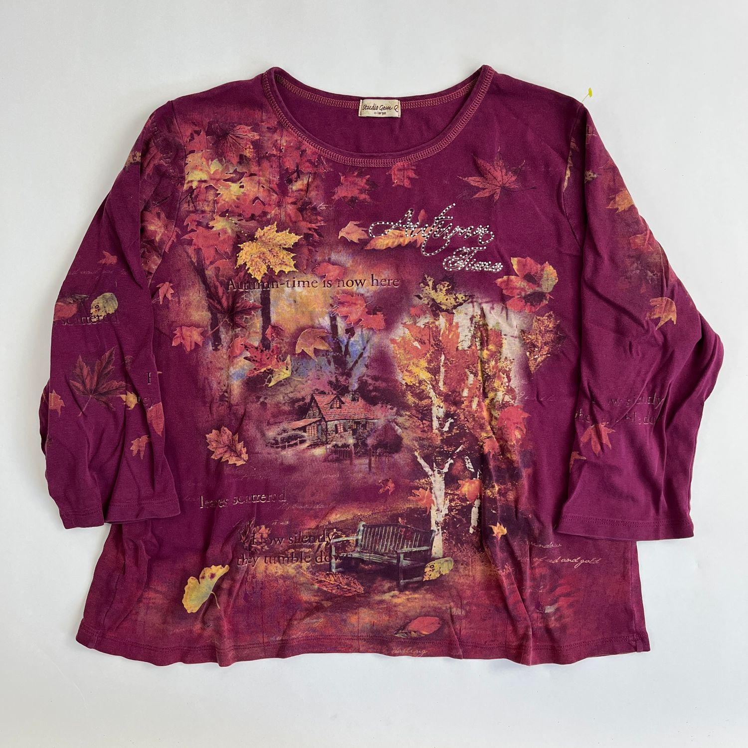 Autumn Red Top