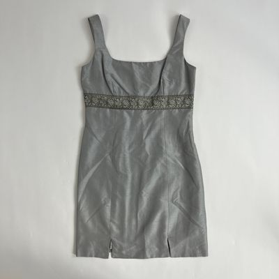Shiny Silver Dress