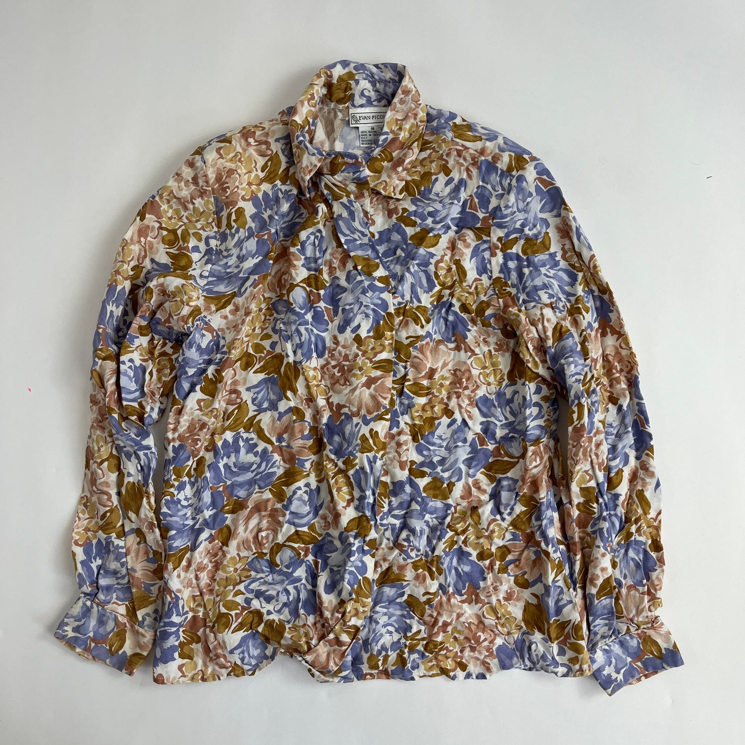 Evan Flower Button Down
