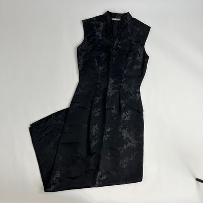 Black Blossom Dress