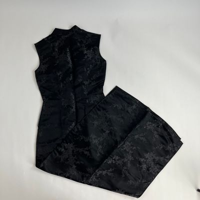 Black Blossom Dress