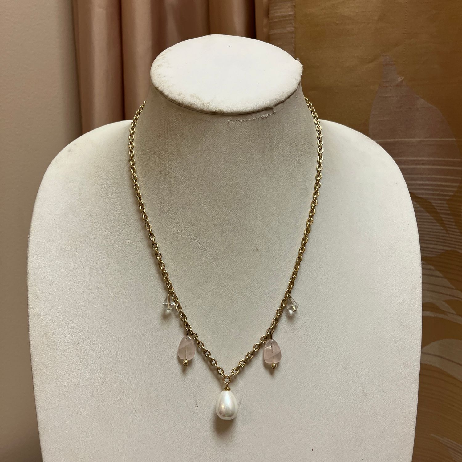 Rose Charm Necklace