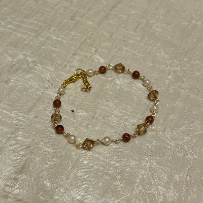 Goldstone Beaded Bracelet
