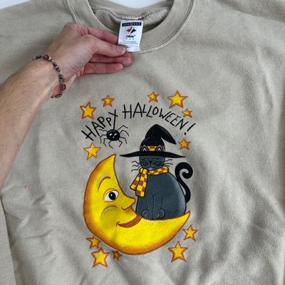 Halloween Cat Crewneck