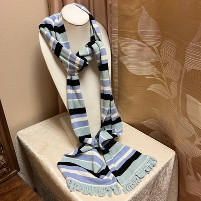 Ann Taylor Striped Scarf