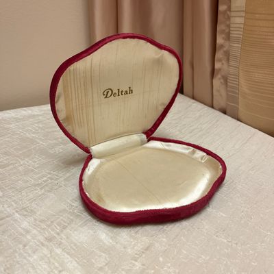 Pink Velvet Necklace Display