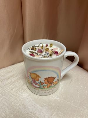 Rainbow Mug Candle