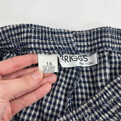 Gingham Pants