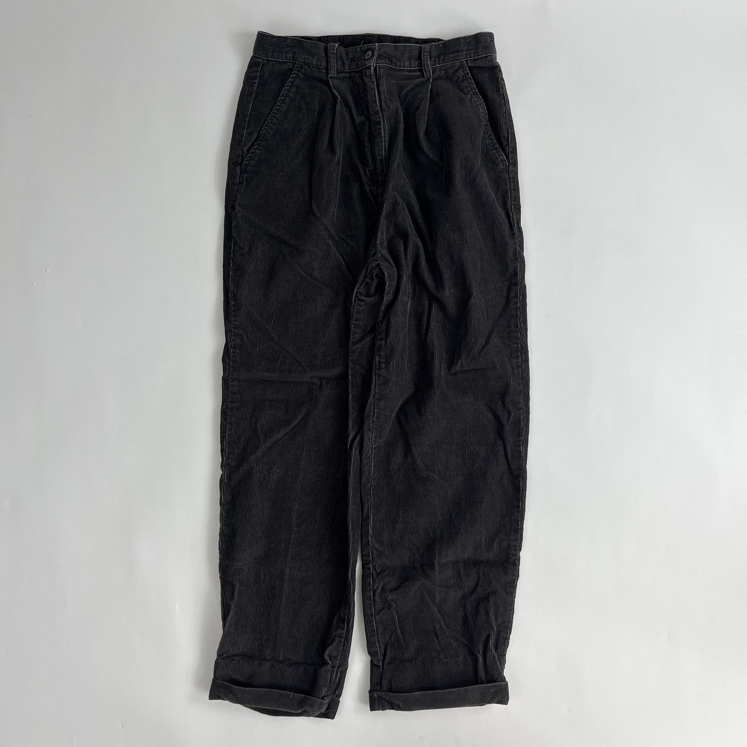 Charcoal Corduroy Pants