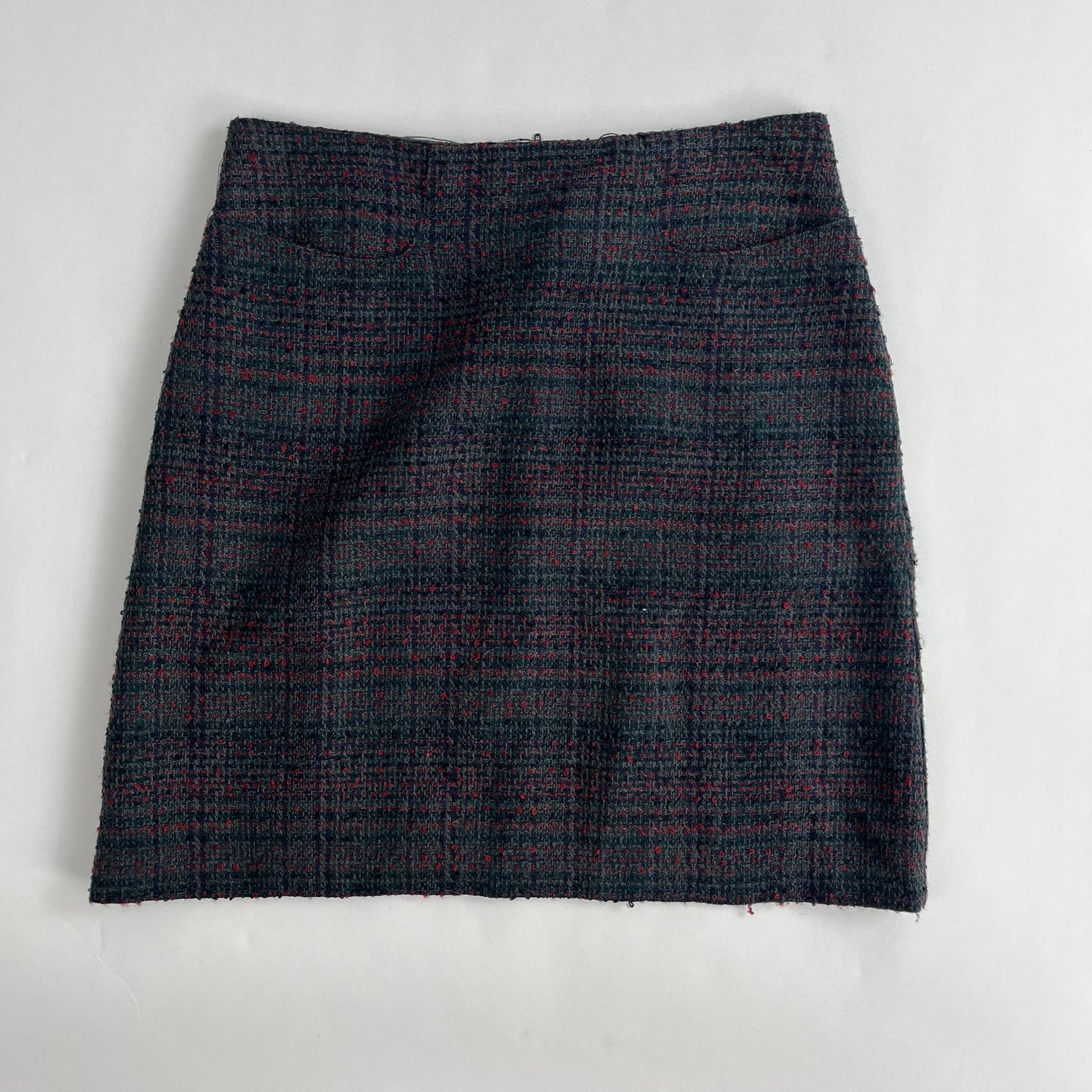 Maroon Pocket Skirt