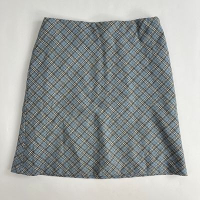 Hue Plaid Skirt