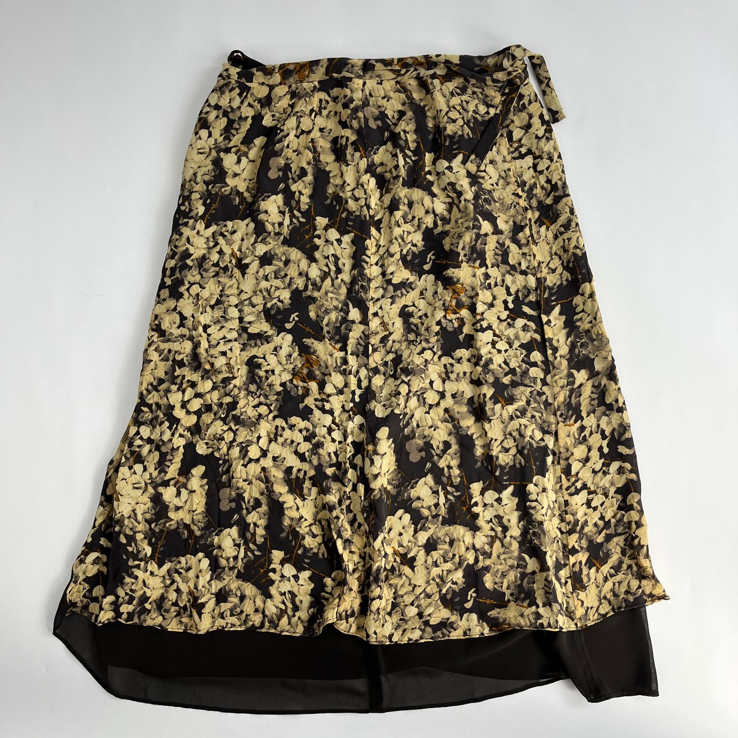 Brown Wrap Skirt