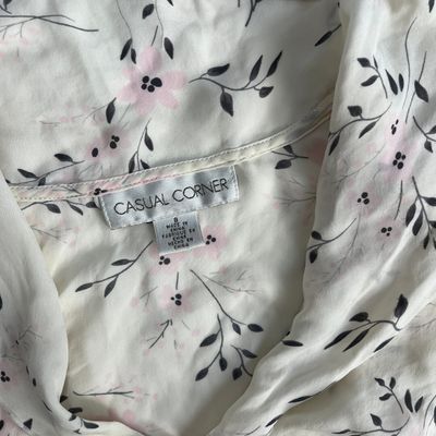 Pink Flower Top