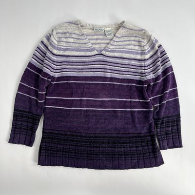 Purple Stag Sweater