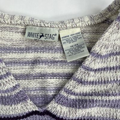 Purple Stag Sweater
