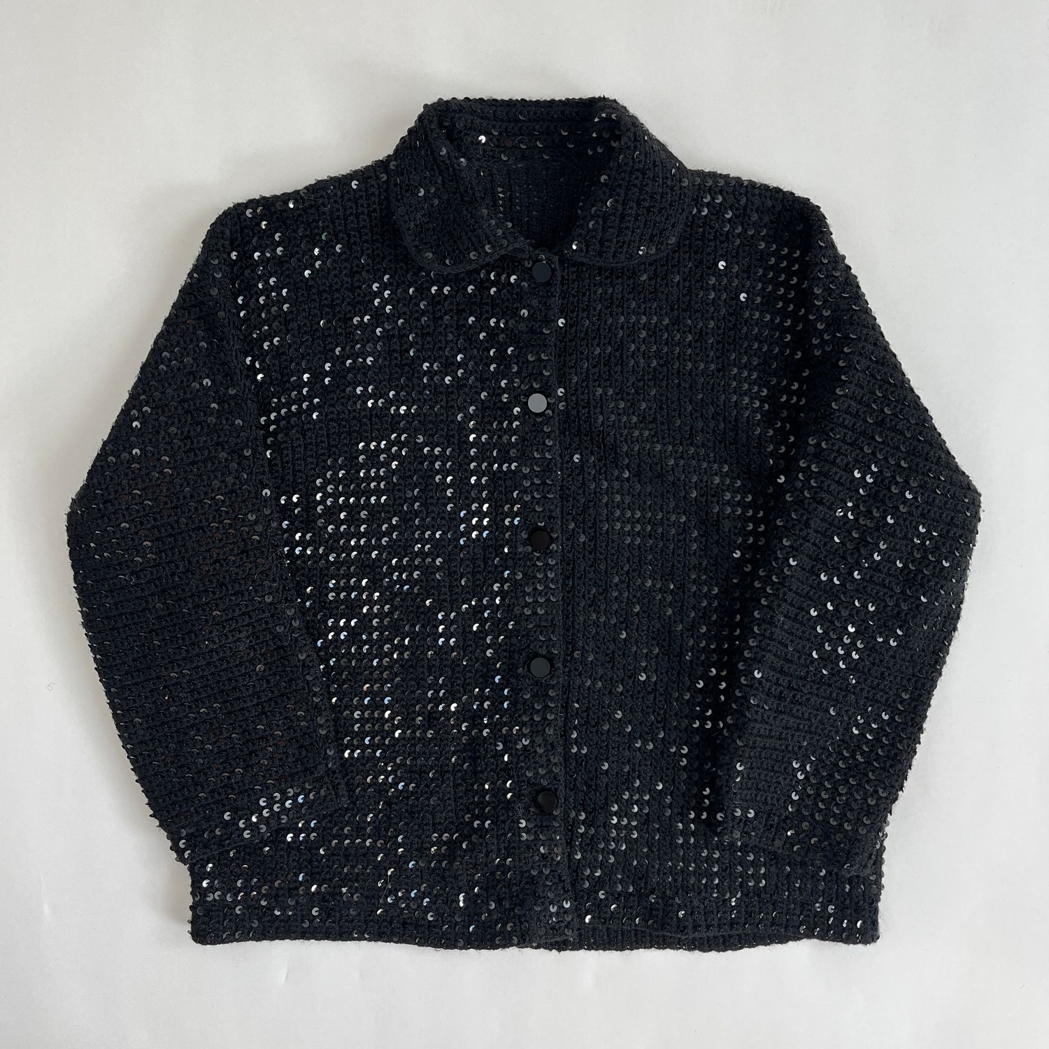 Black Sparkle Sweater