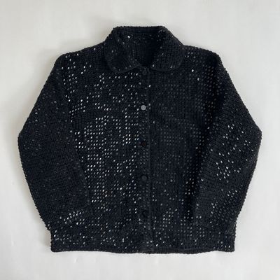Black Sparkle Sweater