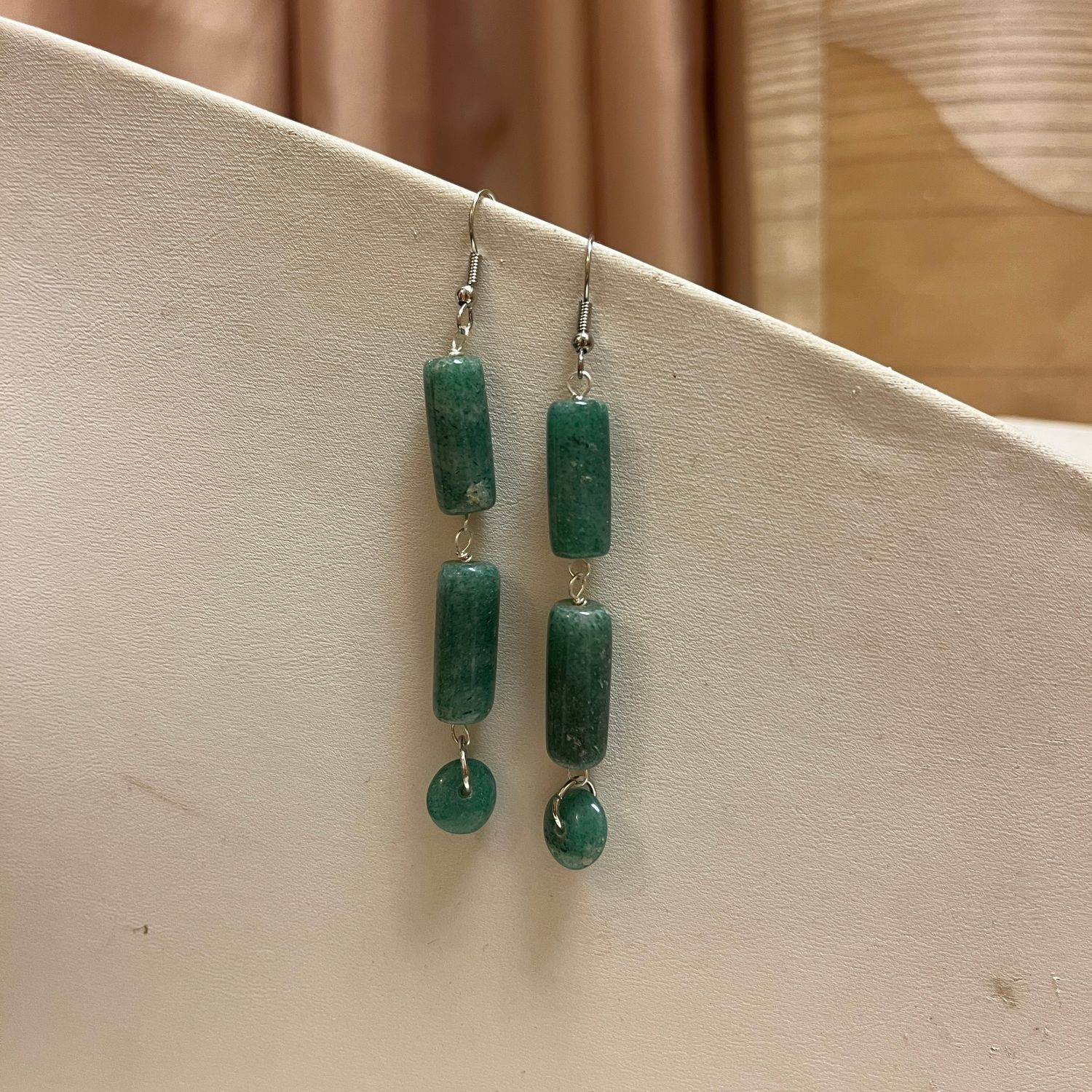 Aventurine Green Earrings