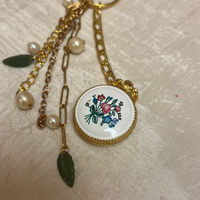Leaf Watch Keychain