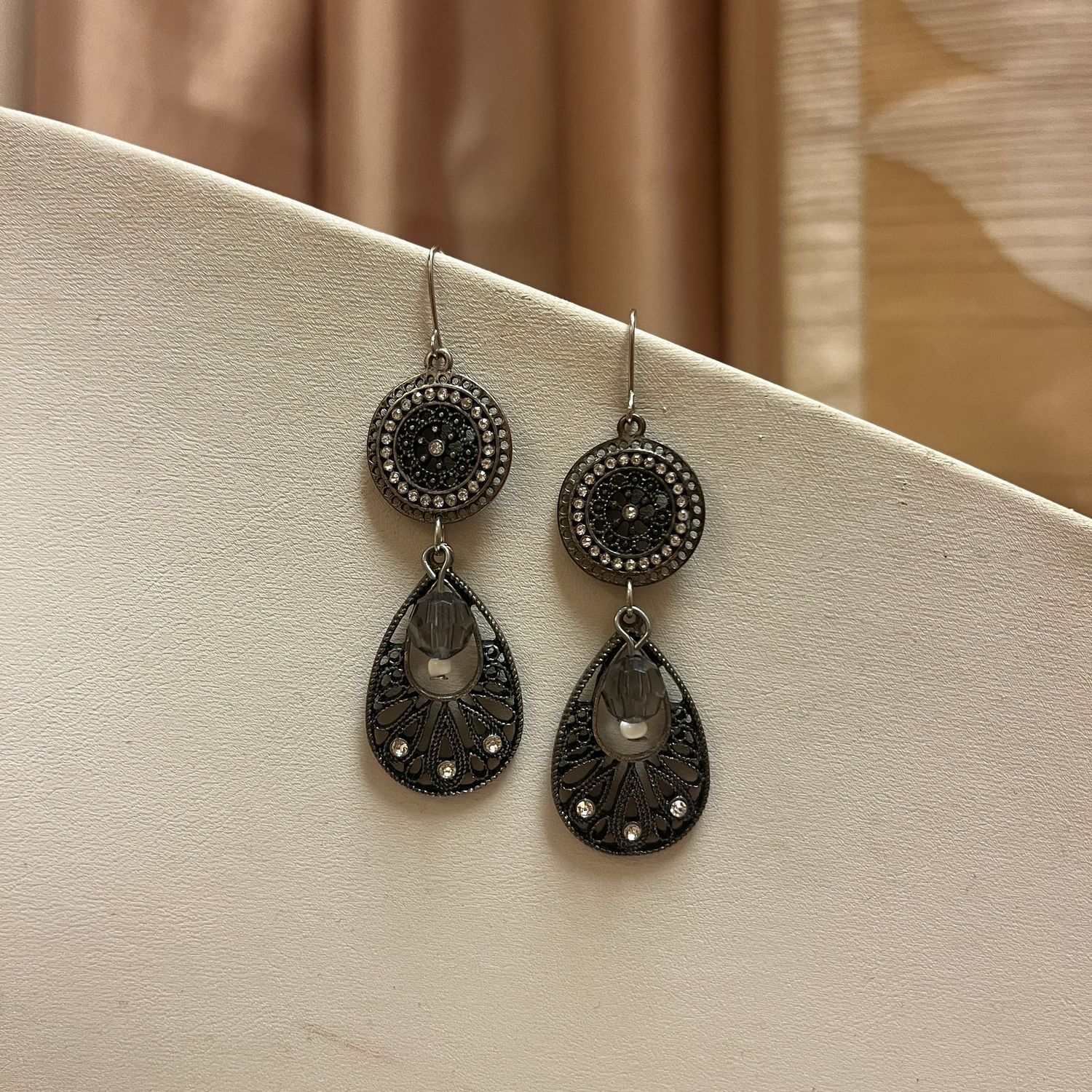 Boho Silver earrings