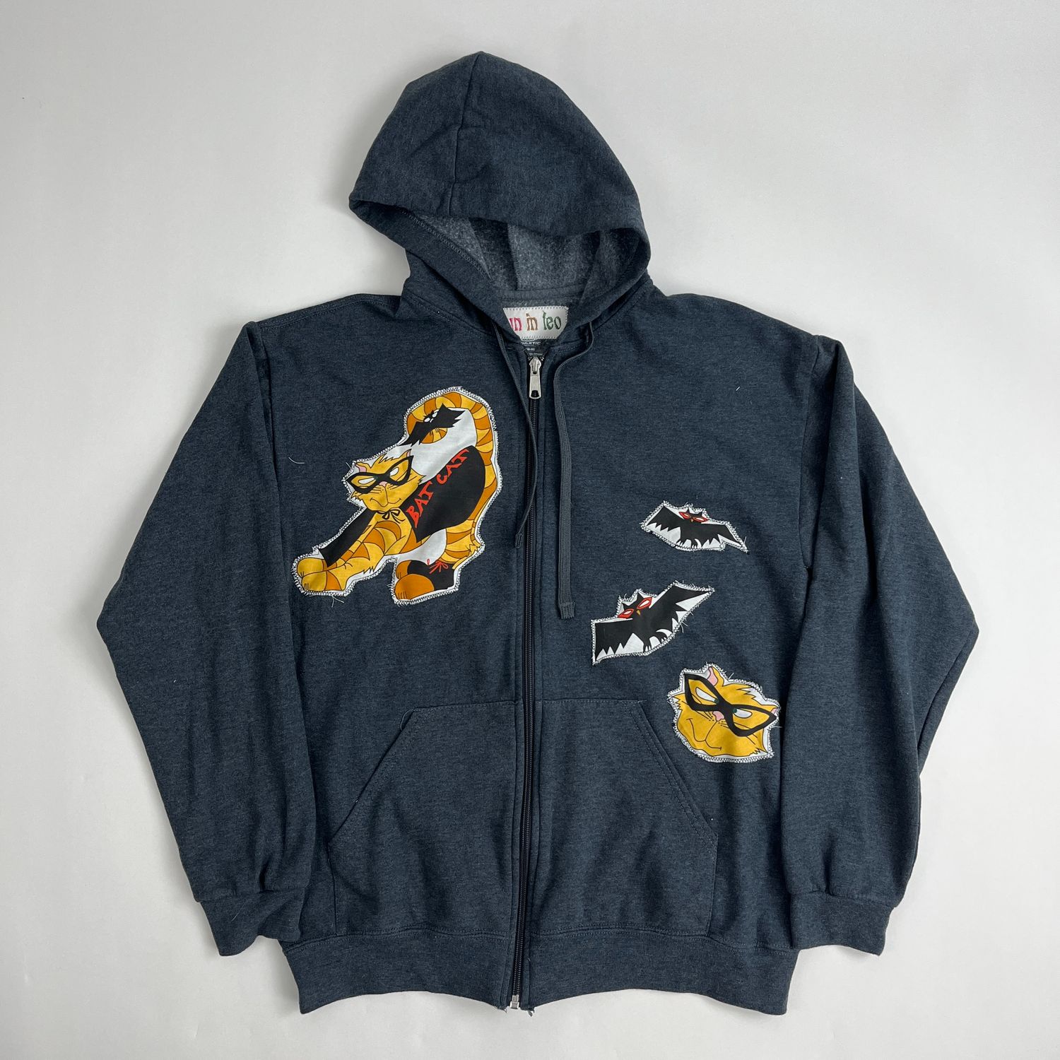 Bat Cat Zip Up