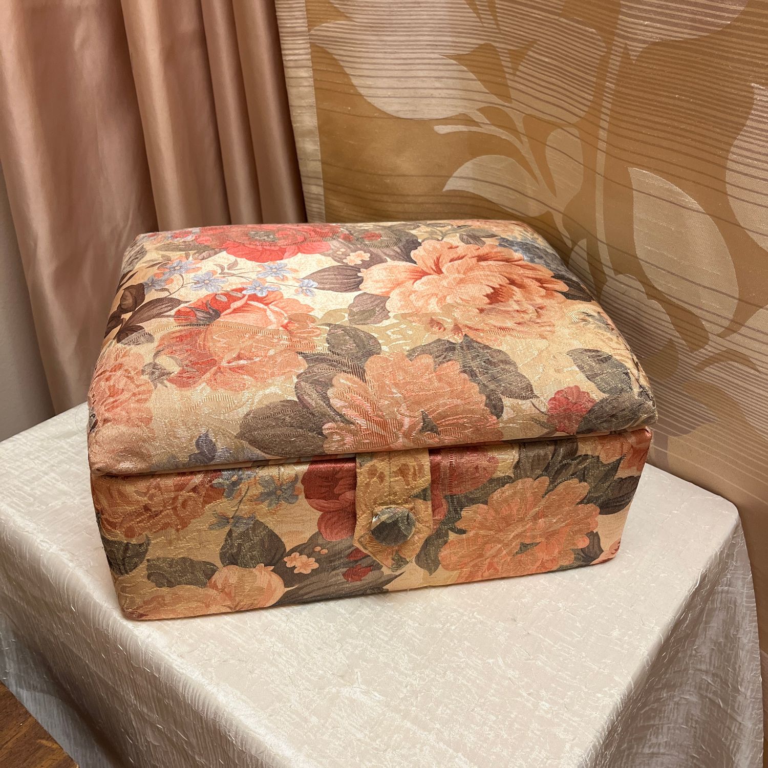 Tapestry Sewing Box