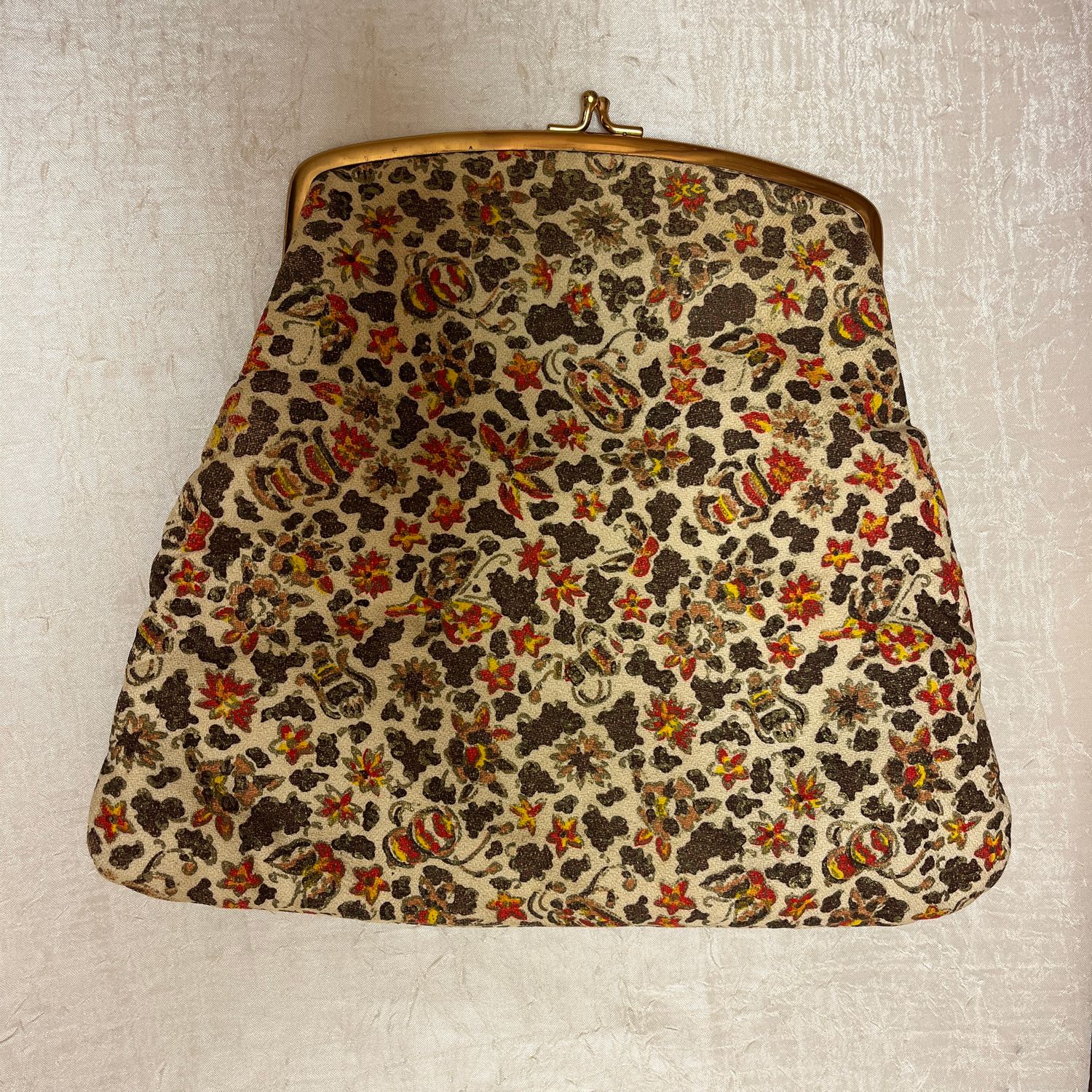 Autumn Floral Clutch Purse