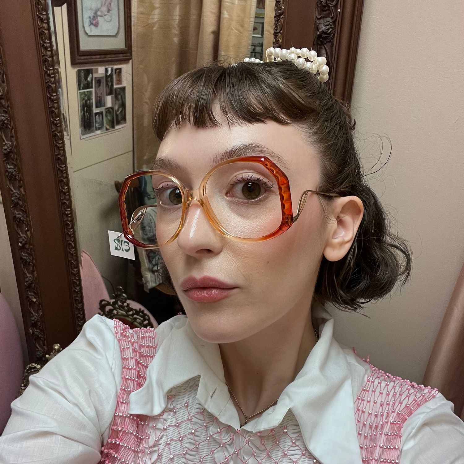 Orange Vintage Frames