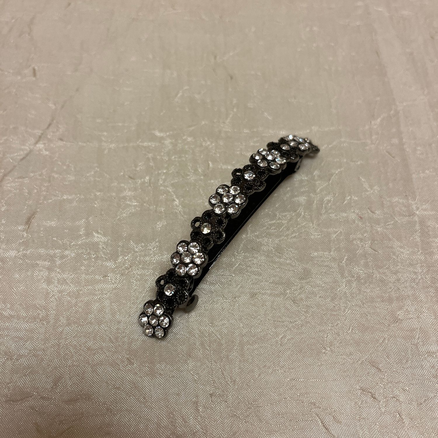 Metallic Daisy Hair Clip