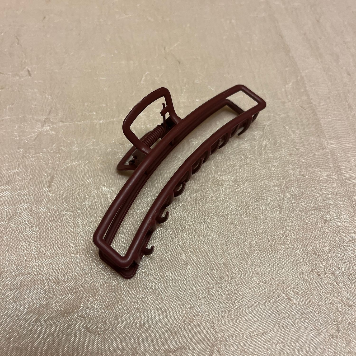 Burgundy Hair Clip