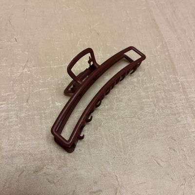 Burgundy Hair Clip