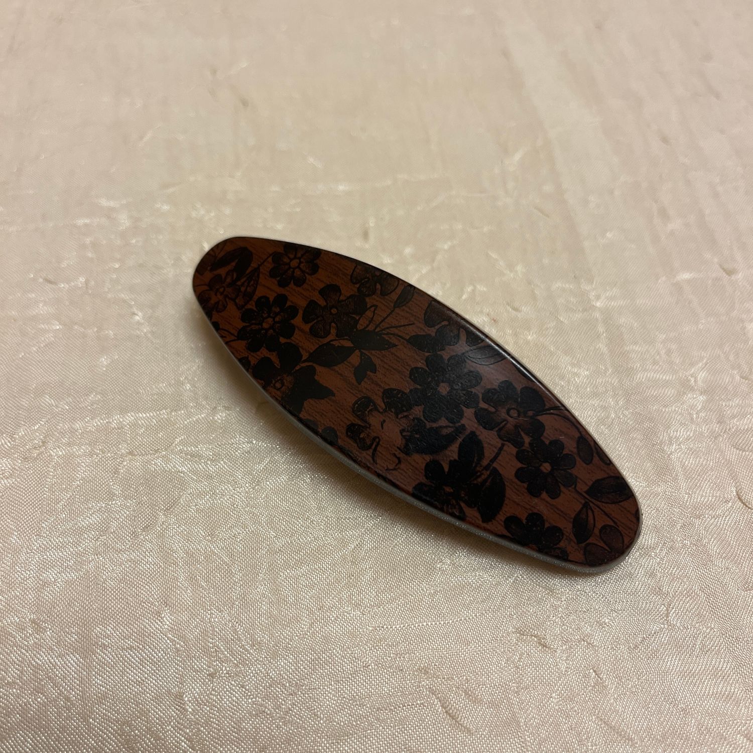 Faux Wood Hair Clip