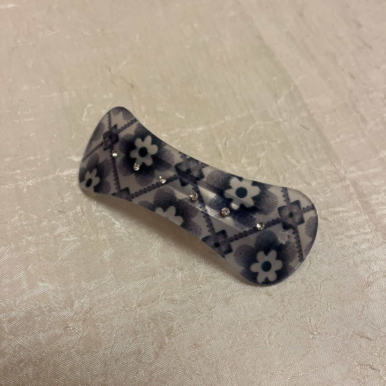 Blue Daisy Hair Clip
