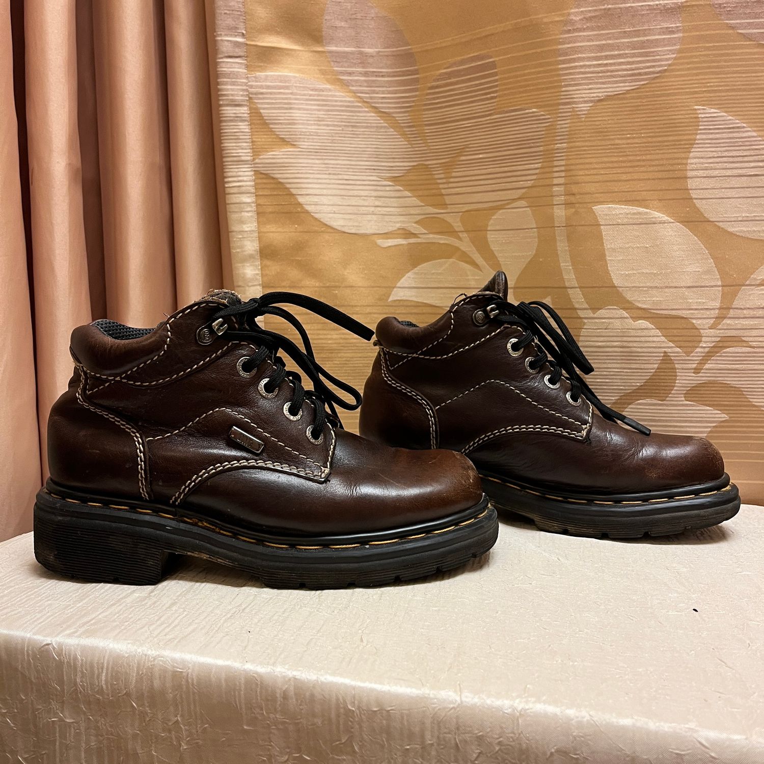 Brown Dr. Martens Boots