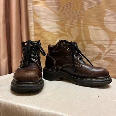 Brown Dr. Martens Boots
