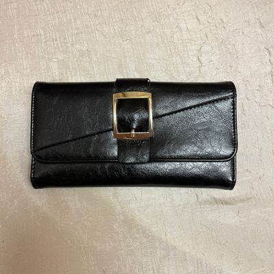Black Buckle Wallet