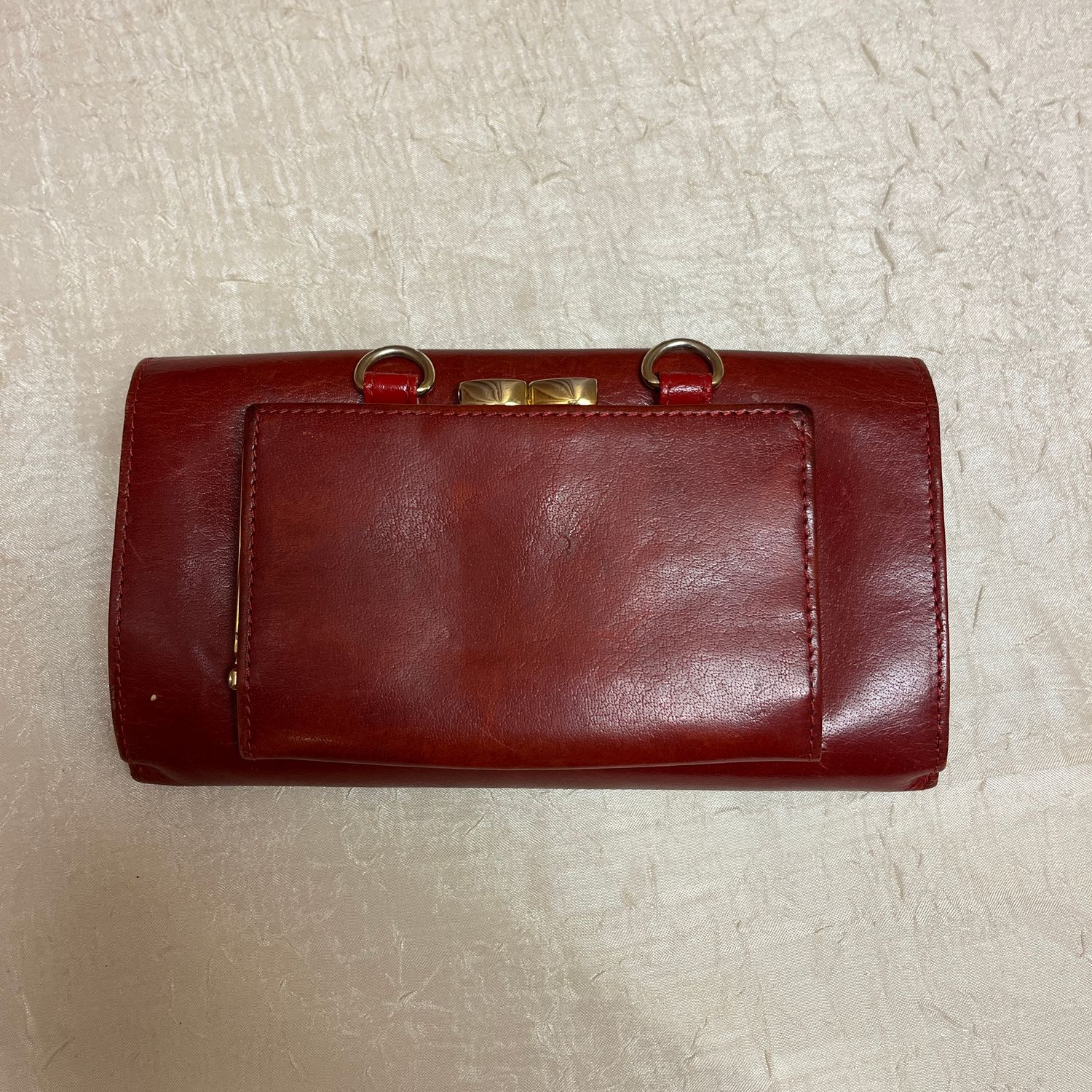 Red Coin Purse Wallet