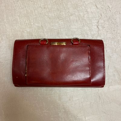 Red Coin Purse Wallet