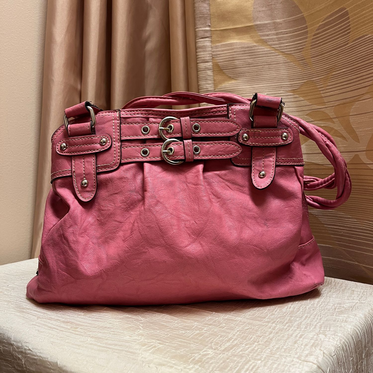 Pink Hobo Bag