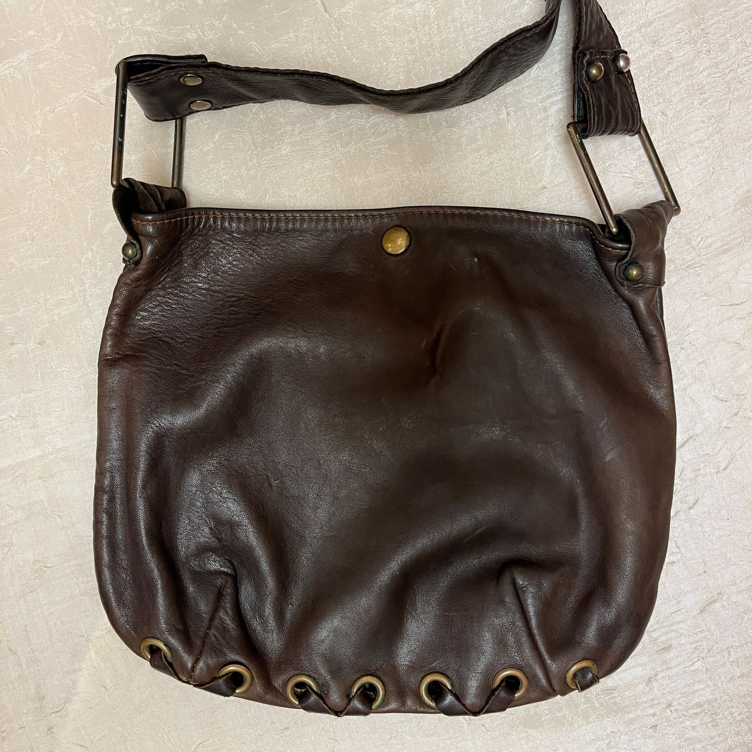 Leather Pouch Purse