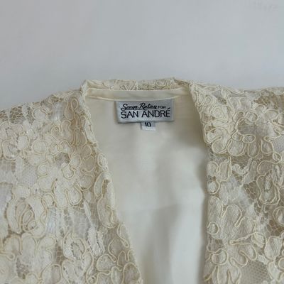 lace blazer