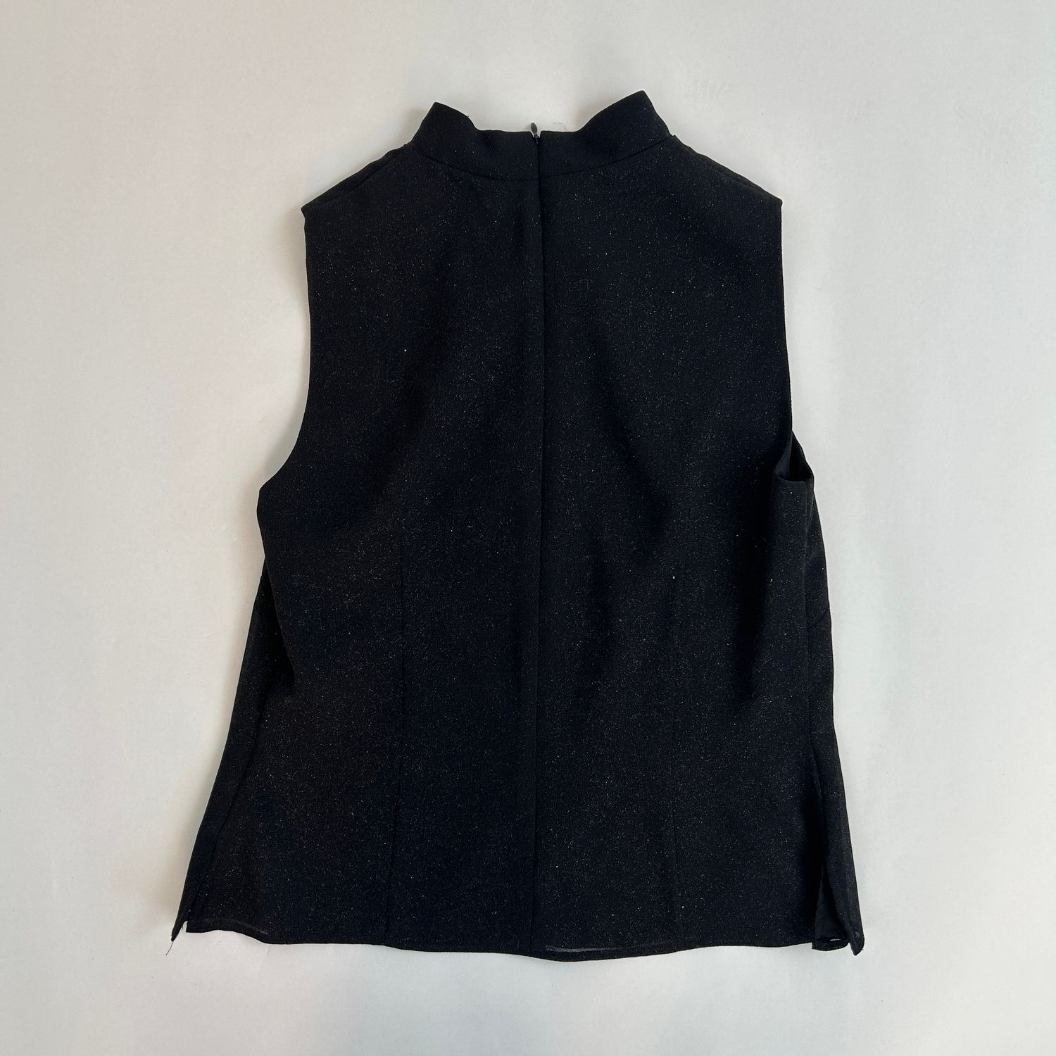 black sparkle tank