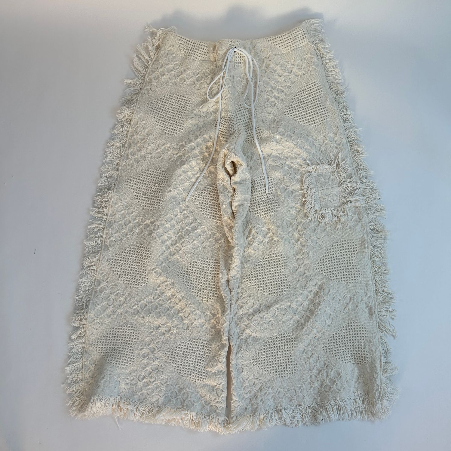 White Blanket Pants